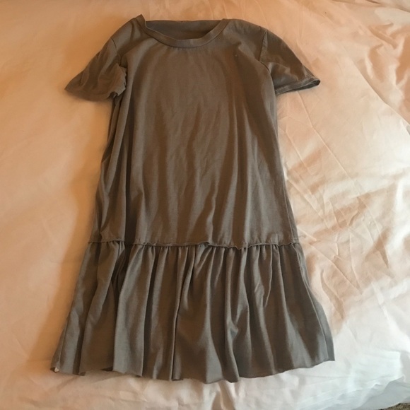 Tops - Peplum Blue/Gray Top